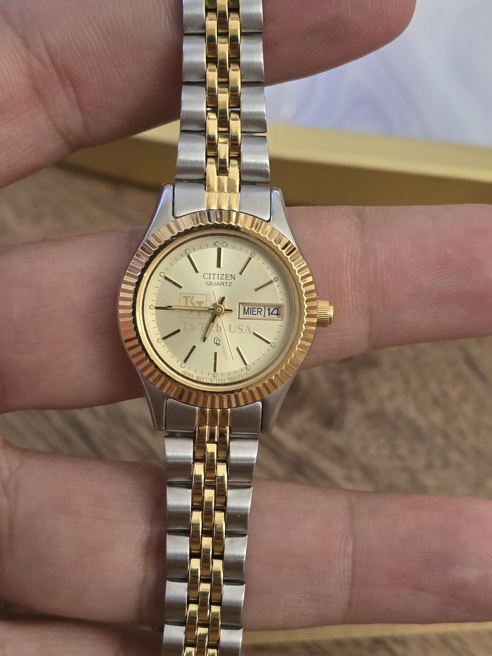 Citizen Two-Tone Gold and Silver Women's Quartz Watch